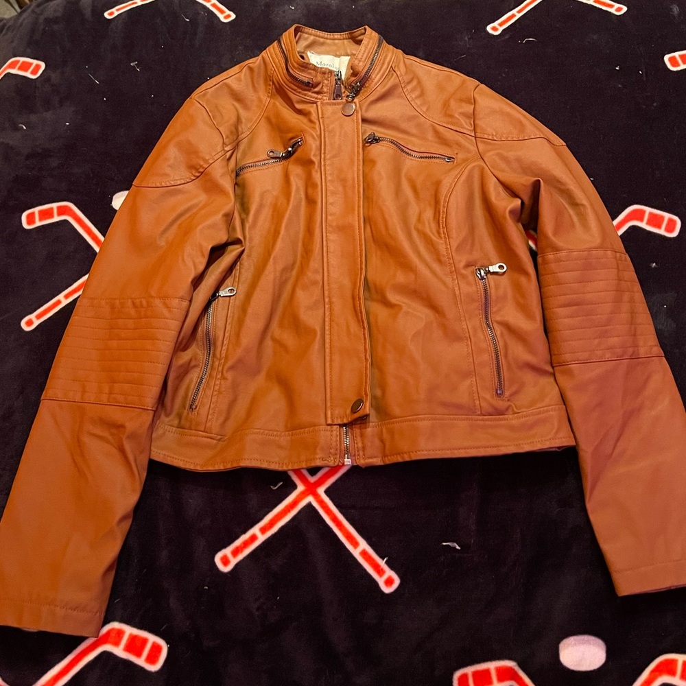 Maralyn & Me Leather Jacket